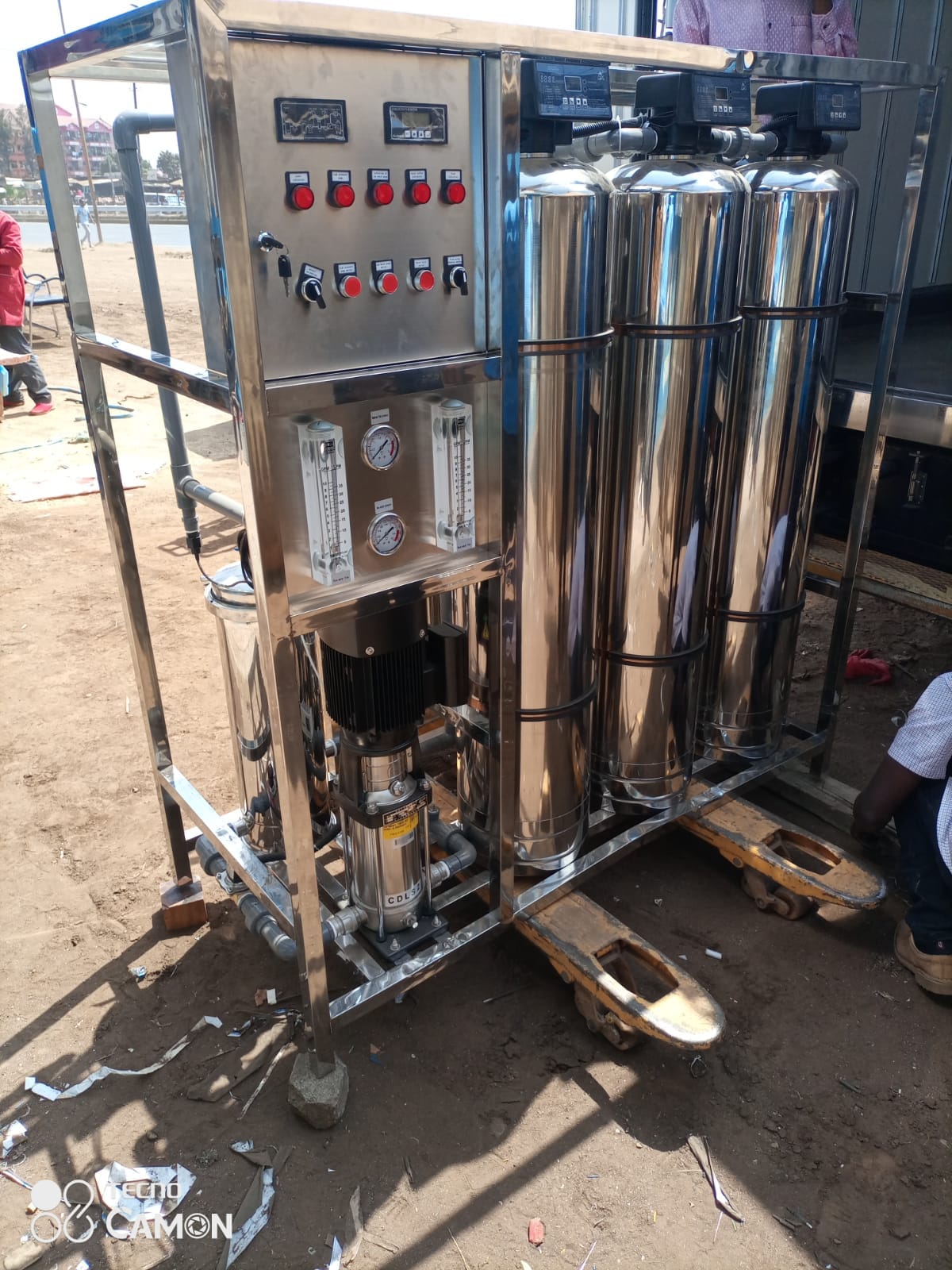 water purification plant