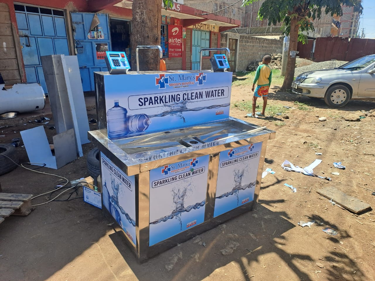 water vending machine