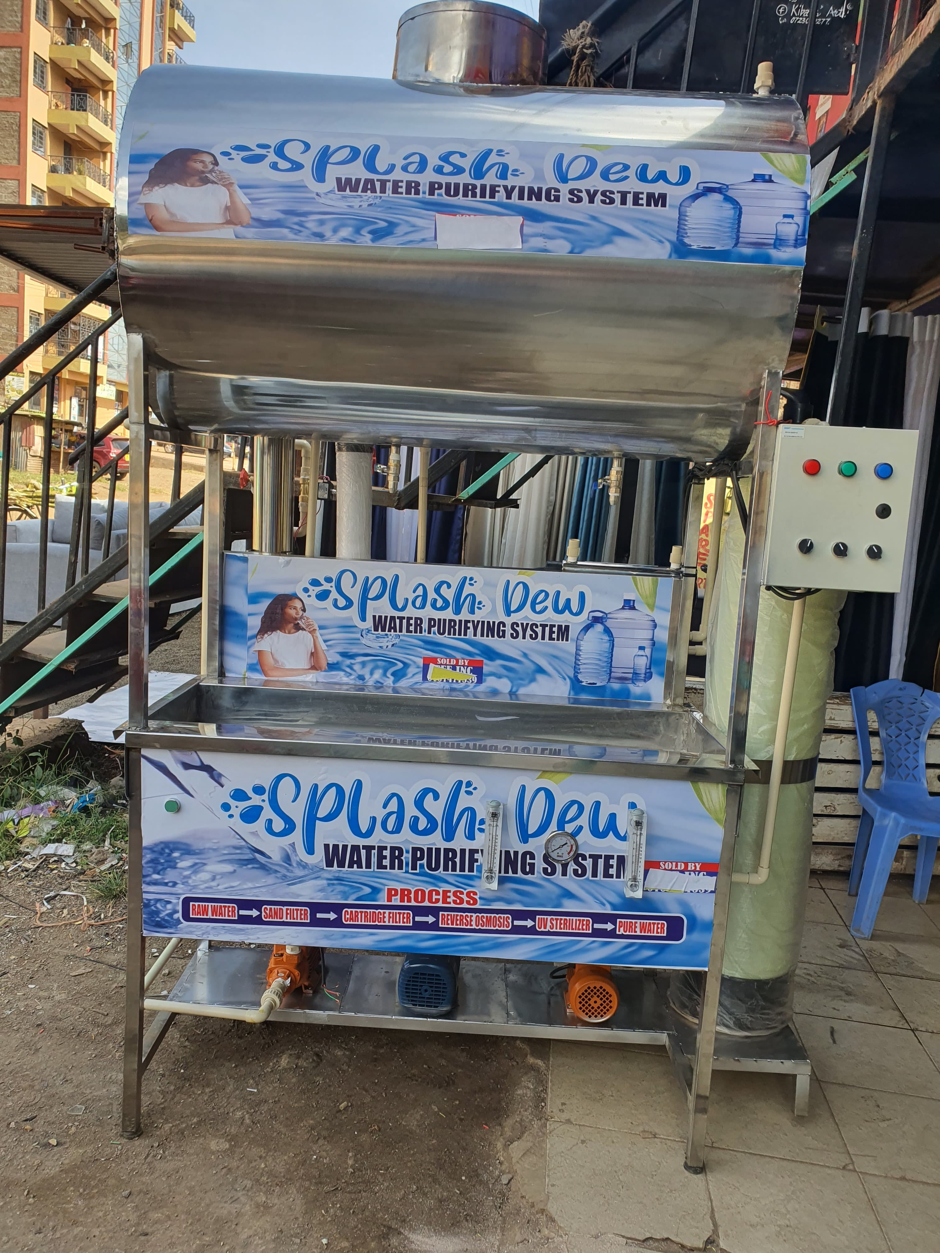 water purification plant